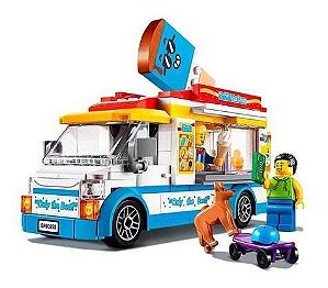 Lego City Van De Sorvete 200 Peças 60253
