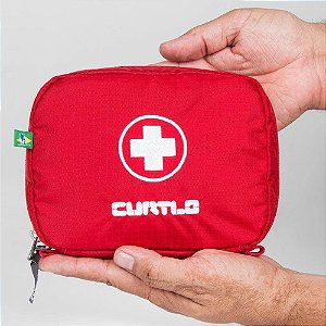 Necessaire Kit Primeiros Socorros P Curtlo Vermelho