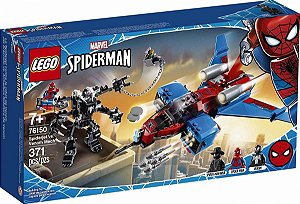 Lego Super Heroes 76150 Homem Aranha Spiderjet vs Robô Venom