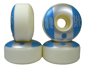 Roda De Skate 53mm Next 2 By Moska Azul Prata Street