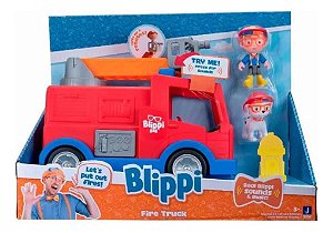 Caminhão Bombeiro Blippi Fire Truck Candide 4114