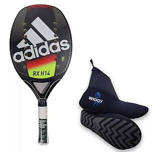 Raquete Beach Tennis Adidas Rx H14 & Bota Neoprene Wiggy