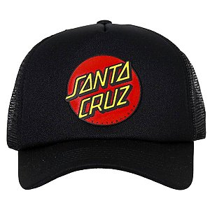 Boné Santa Cruz Classic Dot Aba Curva