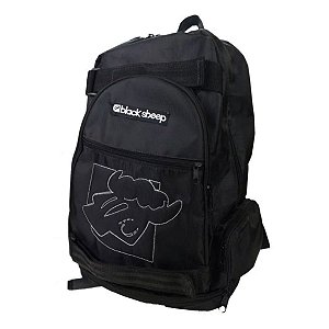 Mochila Black Sheep Fiber Skatebag Porta Skate