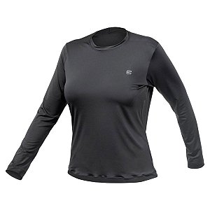 Camiseta Curtlo Active Sense Feminina Preto P