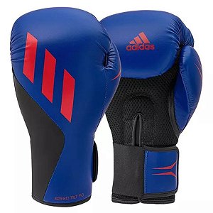 Luva de Boxe Adidas Speed Tilt Tg 150 Azul e Vermelho 16oz