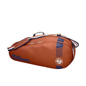 Raqueteira Wilson Roland Garros Team 3 Pack Clay