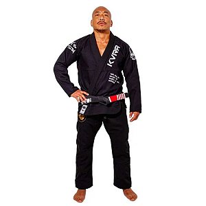 Kimono de Jiu Jitsu KVRA BJJ King Preto A2