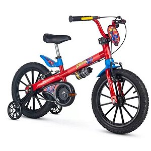 Bicicleta Infantil Aro 16 Spider Man Nathor