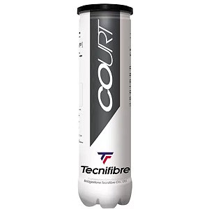 Bola de Tênis Tecnifibre Court Tubo 3 bolas