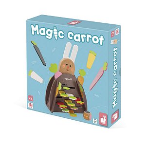 Jogo Puxa Cenoura de Madeira Janod