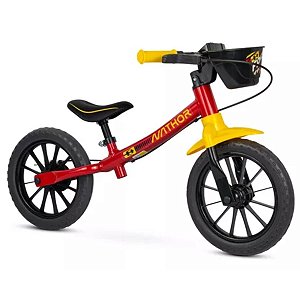 Bicicleta Balance Bike Infantil Fast Aro 12 Nathor