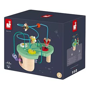Brinquedo Mesa Aramada Centopeia E Amigos 10 Peças Janod