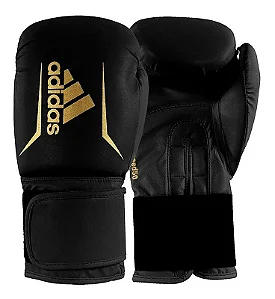 Luva de Boxe Adidas Speed 50 Black Gold 10oz