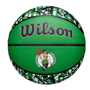 Bola de Basquete Wilson NBA Team Graffiti Boston Celtics