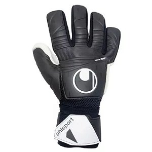 Luva De Goleiro Uhlsport Supersoft HN Preto e Branco