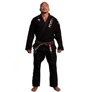 Kimono de Jiu Jitsu KVRA Gold Preto