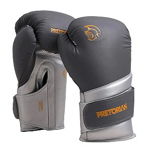 Kit Luva Boxe e Muay Thai Elite Pretorian Bandagem e Bucal