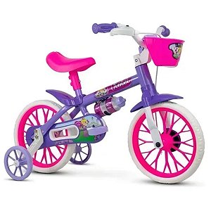 Bicicleta Infantil Aro 12 Nathor Violet