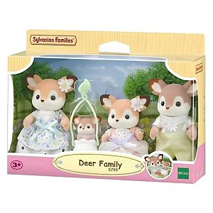 Sylvanian Families Familia Dos Cervos Epoch 5799