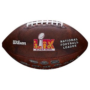 Bola Futebol Americano WIlson NFL Super Bowl LIX Throwback