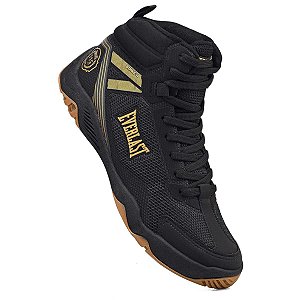 Tênis Everlast Strike 4 Preto e Dourado