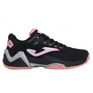 Tênis Joma Ace Pro Lady All Court Preto e Rosa