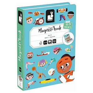 Livro Magnético Esportes Janod