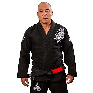 Kimono de Jiu Jitsu KVRA Samurai Preto