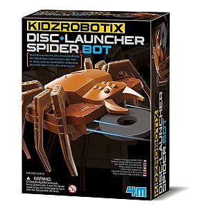 Robô Spider Lançador Brinquedo Robótica 4m