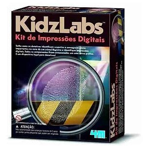 Kit de Impressões Digitais Kidzlabs 4m