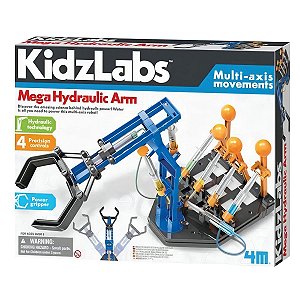 Mega Braço Hidráulico Brinquedo Educativo Kidzlabs 4m
