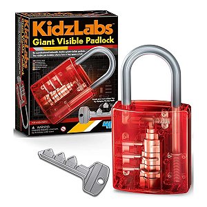 Mega Cadeado Brinquedo Educativo 4m