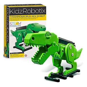 Robô Tiranossauro T-Rex Brinquedo Educativo Robótica 4m