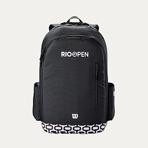 Mochila Wilson Team Rio Open 2026 Preto