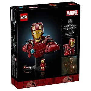 Lego Marvel Busto do Homem de Ferro MK4 76327