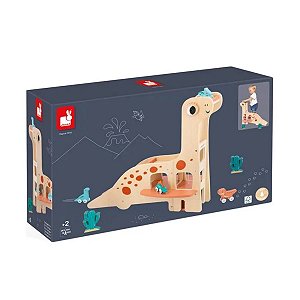 Brinquedo Garagem Dino Educativo Janod