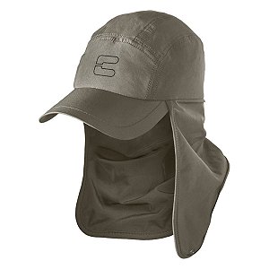 Boné Legionário Curtlo Expedition Proteção Solar EC50 Caqui