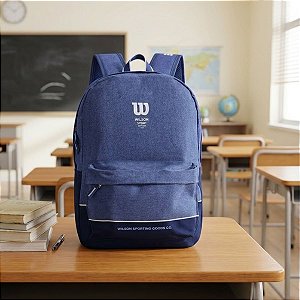 Mochila Wilson Esportiva College Azul