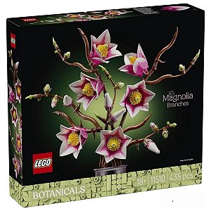 Lego Coleção Botanica Ramos de Magnólia 11510