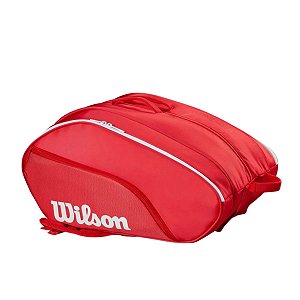 Raqueteira Wilson Padel Tour Vermelho