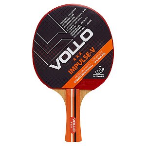 Raquete de Tênis de Mesa Impulse V Vollo Aprovada ITTF