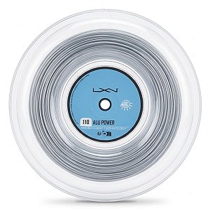 Corda de Tenis Luxilon Alu Power 110 Prata Rolo 200m