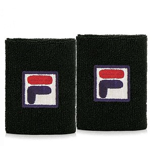 Munhequeira Fila Player G Par 4x4 Unissex Preto