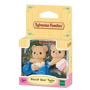 Sylvanian Famillies Gêmeos Bebe Urso Biscoito 5853 Epoch