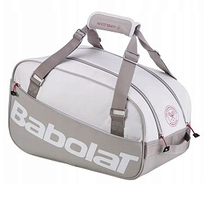 Raqueteira Babolat Court S Wimbledon X3 Branco e Cinza