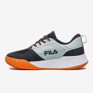 Tênis Fila Master Ace Masculino Preto e Laranja