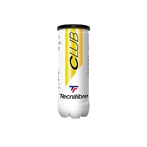 Bola de Tênis Tecnifibre Club Tubo 3 un