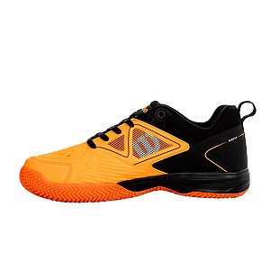 Tênis Wilson Slice 3.0 Clay Court Preto e Laranja