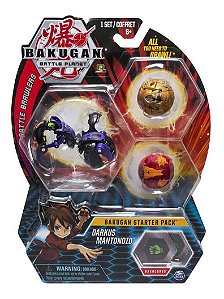 Bakugan Battle Planet Starter Pack Darkus Mantonoid  Sunny